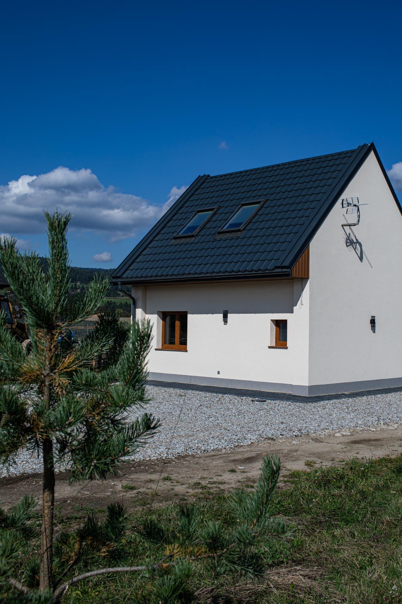Nocleg pod Tatrami – widok domku w Dębnie na Podhalu